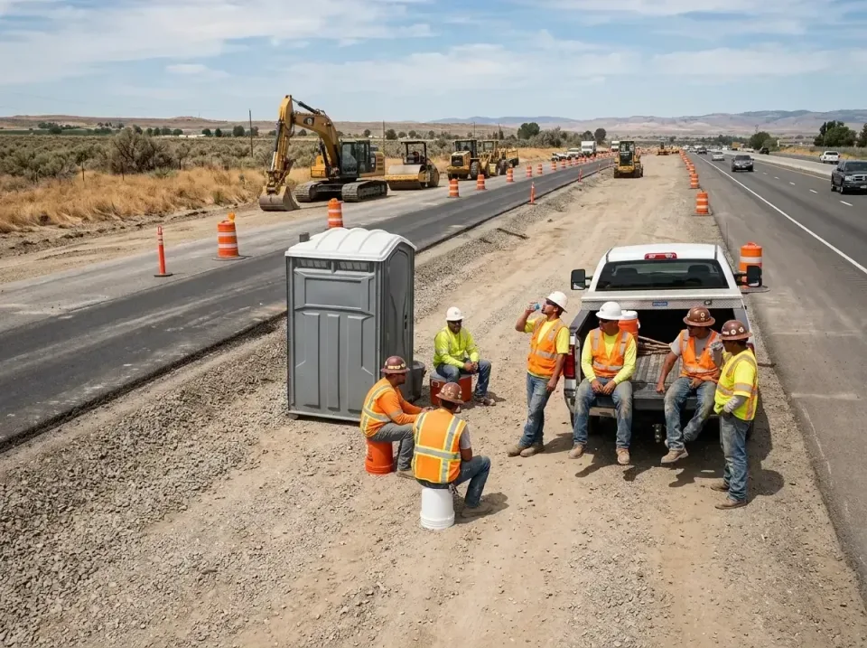 highway-road-construction-crew-007 — frequently asked questions, Porta Potty and Restroom Rentals in Alpine, CA